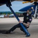 The Navy Flight Demonstration Squadron, the Blue Angels, perform in La Crosse, WI.