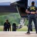 The Navy Flight Demonstration Squadron, the Blue Angels, perform in La Crosse, WI.
