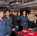 USS Ronald Reagan (CVN 76) Sailors celebrate the 126th anniversary of the Navy Hospital Corpsman