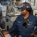 USS Ronald Reagan (CVN 76) Sailors stand watch  in the pilot house
