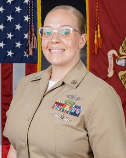HM1 Sara Freeman Command Board Photo