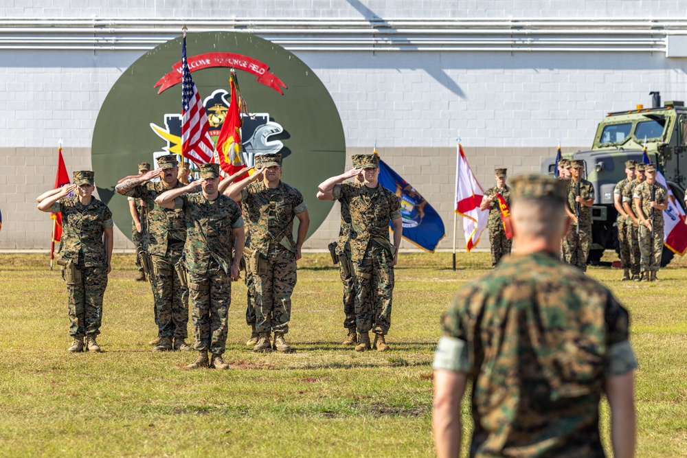 2nd Maintenance Battalion Change of Command