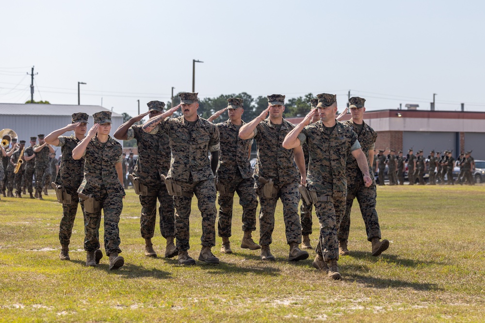 2nd Maintenance Battalion Change of Command