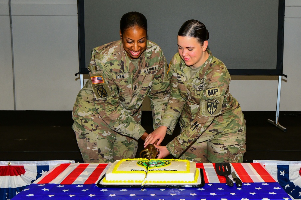 249th Army Birthday Celebration at Camp Darby