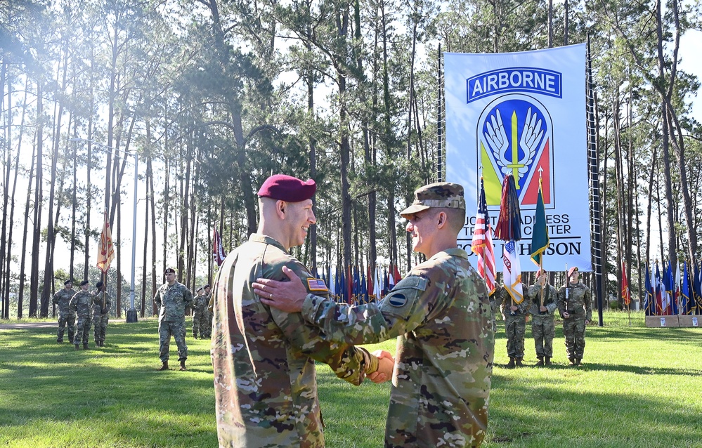 Maj. Gen. Gardner bids farewell to Fort Johnson