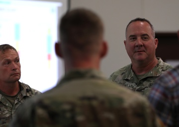 Brig. General Steven Turner visits Ft. Cavazos to validate training done at XCTC