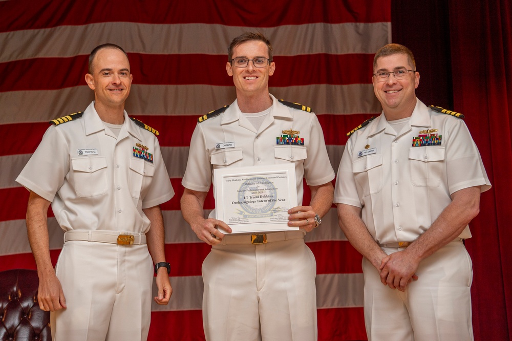 Naval Medical Center Portsmouth (NMCP) holds an Intern Graduation Award Ceremony