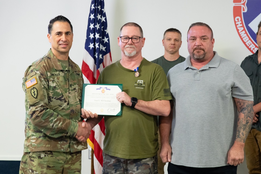 Depot leadership honors award recipients during town hall [Image 8 of 25]