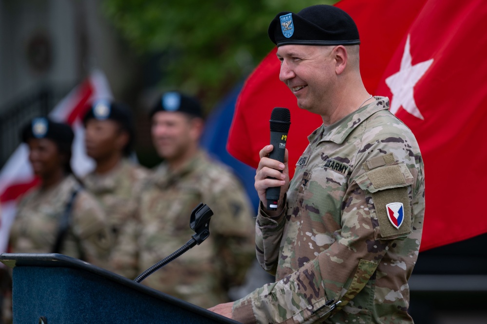 U.S. Army Support Activity Change of Command