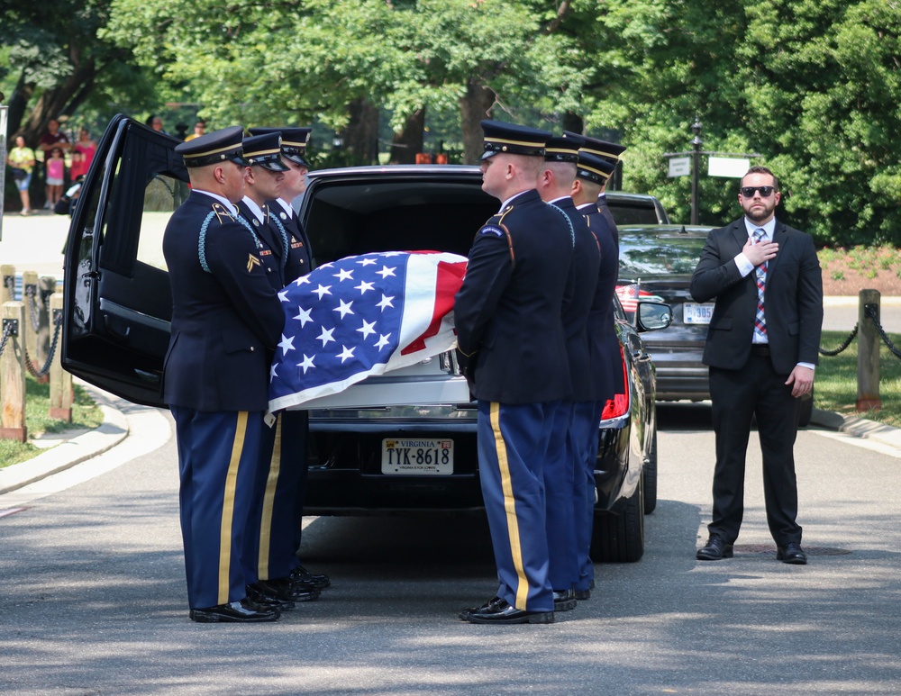 Funeral for U.S. Army Staff Sgt. Casimir P. Lobacz