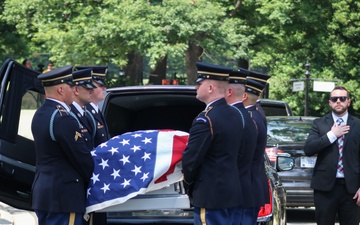 Funeral for U.S. Army Staff Sgt. Casimir P. Lobacz