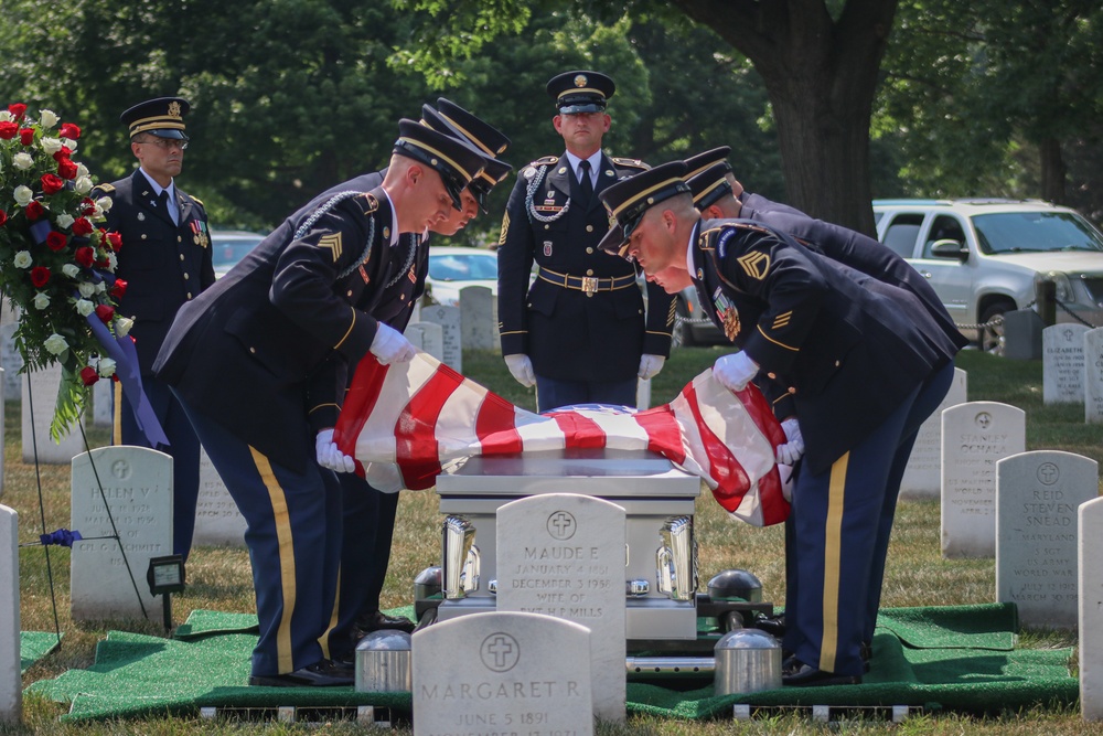 Funeral for U.S. Army Staff Sgt. Casimir P. Lobacz