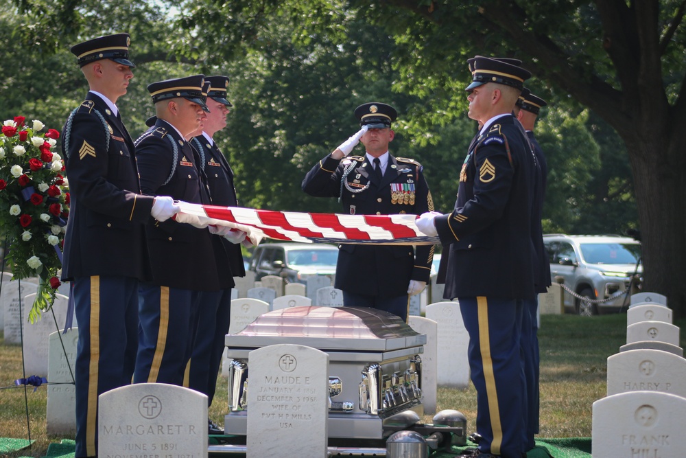 Funeral for U.S. Army Staff Sgt. Casimir P. Lobacz