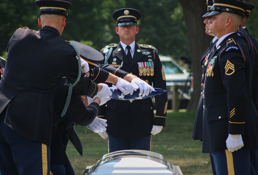 Funeral for U.S. Army Staff Sgt. Casimir P. Lobacz