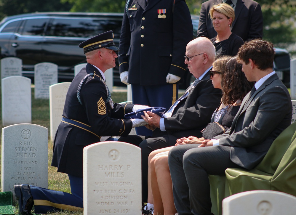 Funeral for U.S. Army Staff Sgt. Casimir P. Lobacz