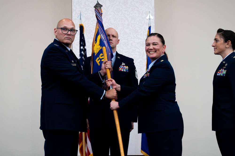 375th Force Support Squadron Change of Command