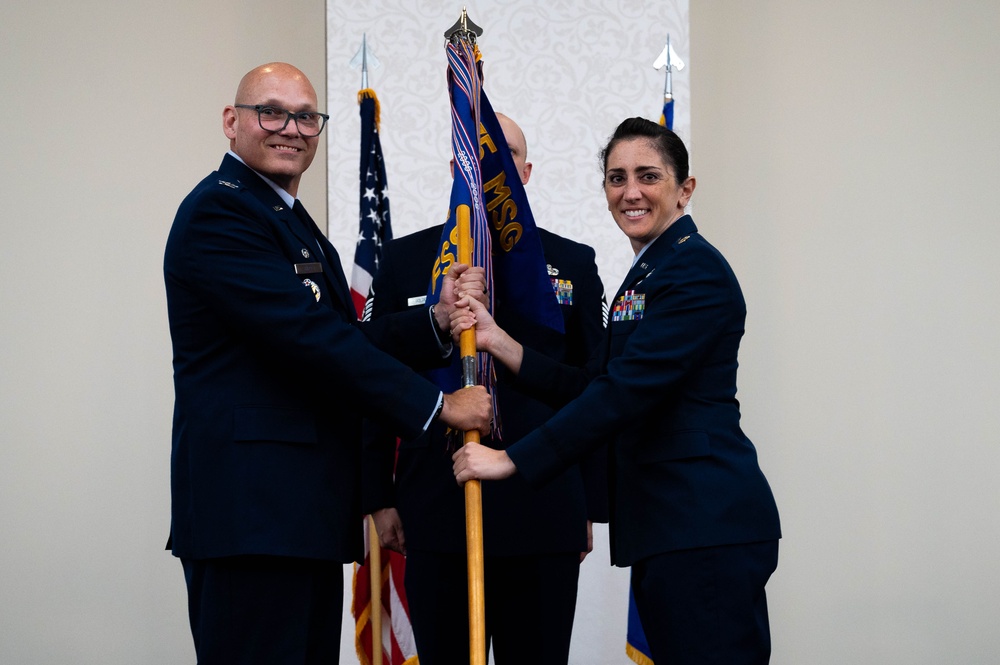 375th Force Support Squadron Change of Command