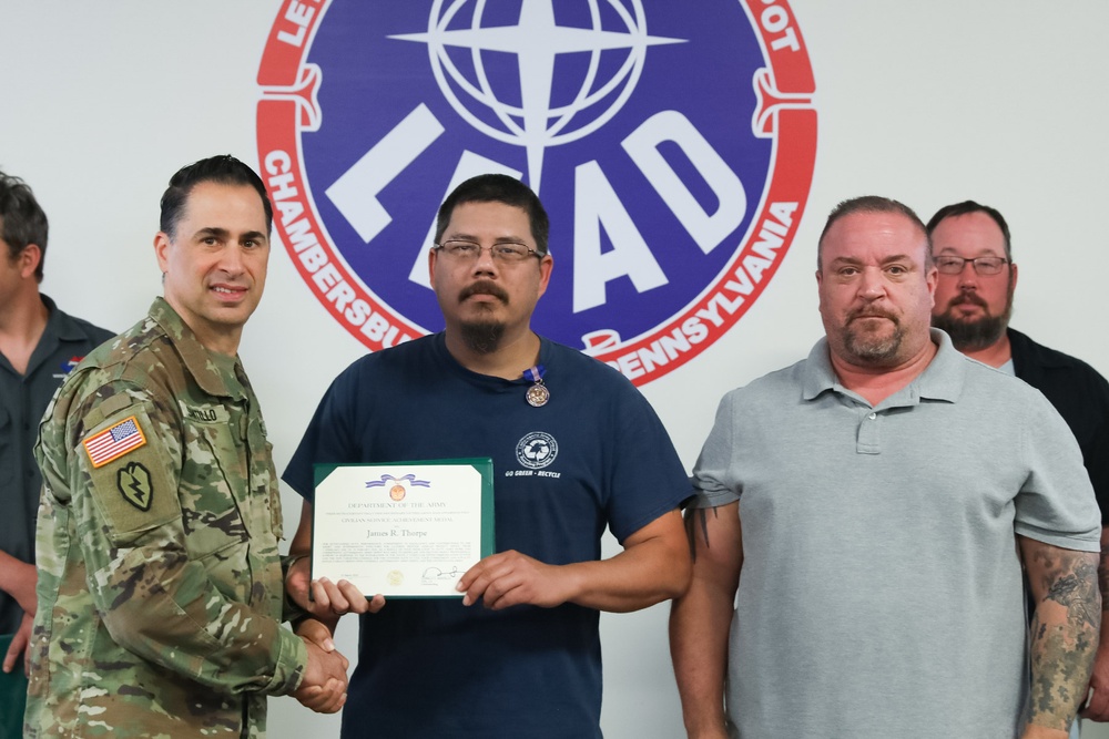 Depot leadership honors award recipients during town hall [Image 11 of 25]