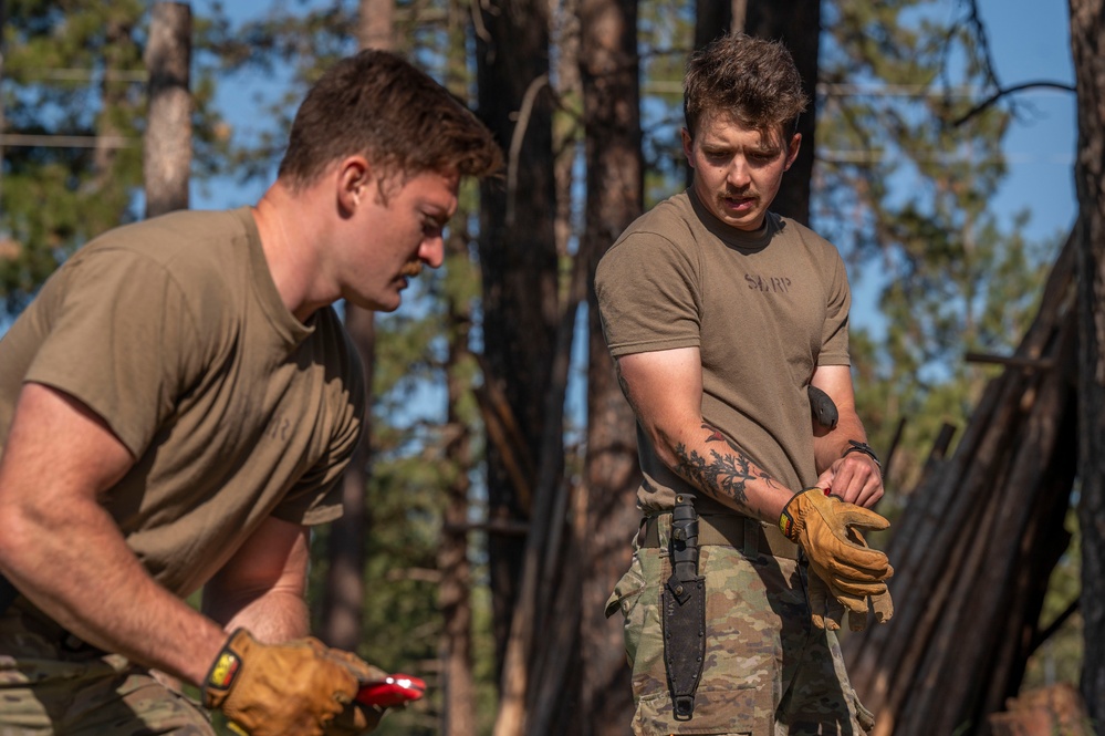 Pre-Team 25-05 conduct fire craft