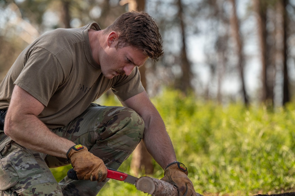 Pre-Team 25-05 conduct fire craft