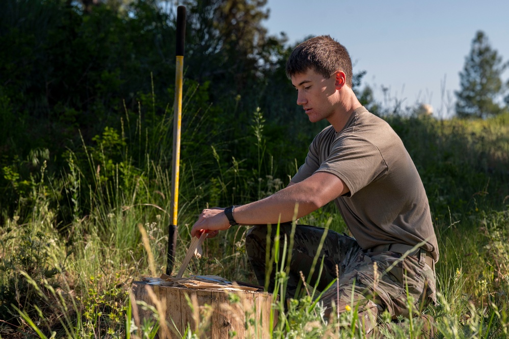 Pre-Team 25-05 conduct fire craft