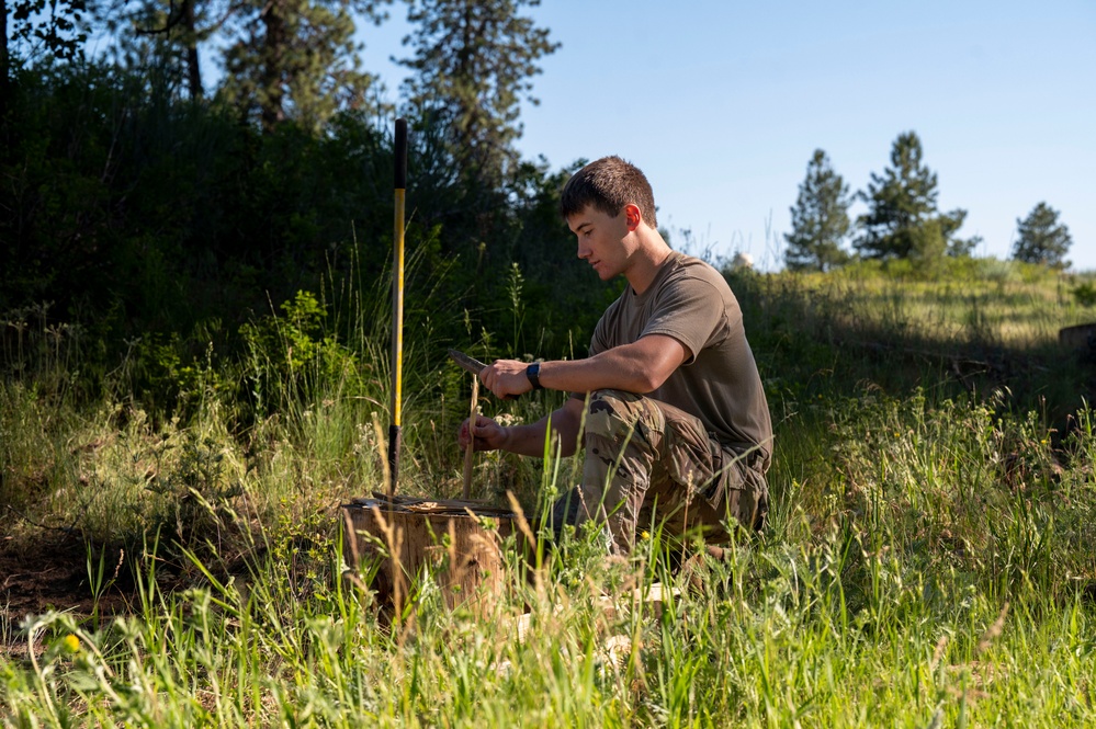 Pre-Team 25-05 conduct fire craft