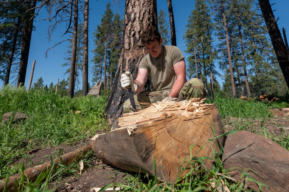 Pre-Team 25-05 conduct fire craft