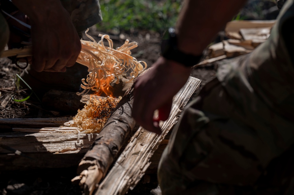 Pre-Team 25-05 conduct fire craft