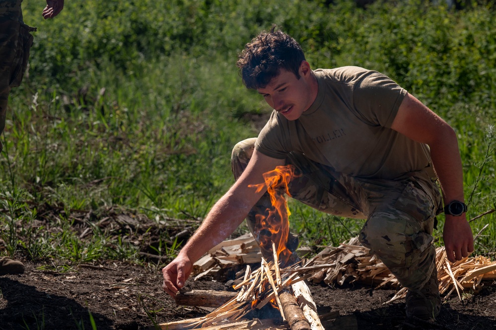 Pre-Team 25-05 conduct fire craft