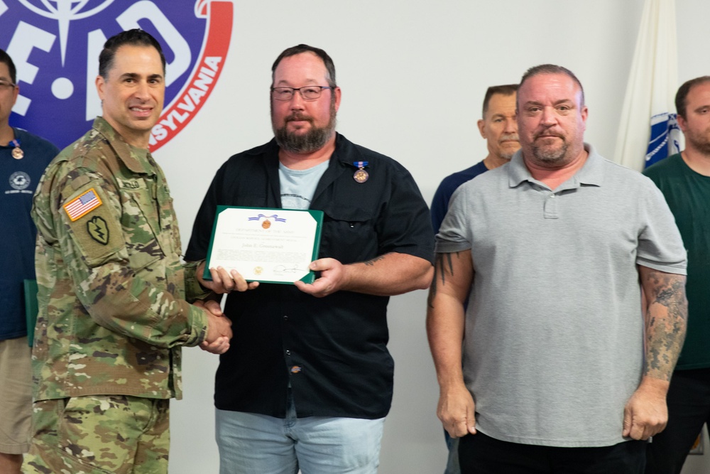 Depot leadership honors award recipients during town hall [Image 12 of 25]