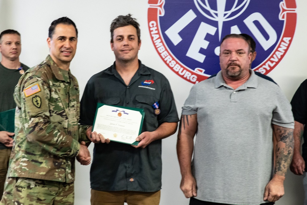 Depot leadership honors award recipients during town hall [Image 13 of 25]