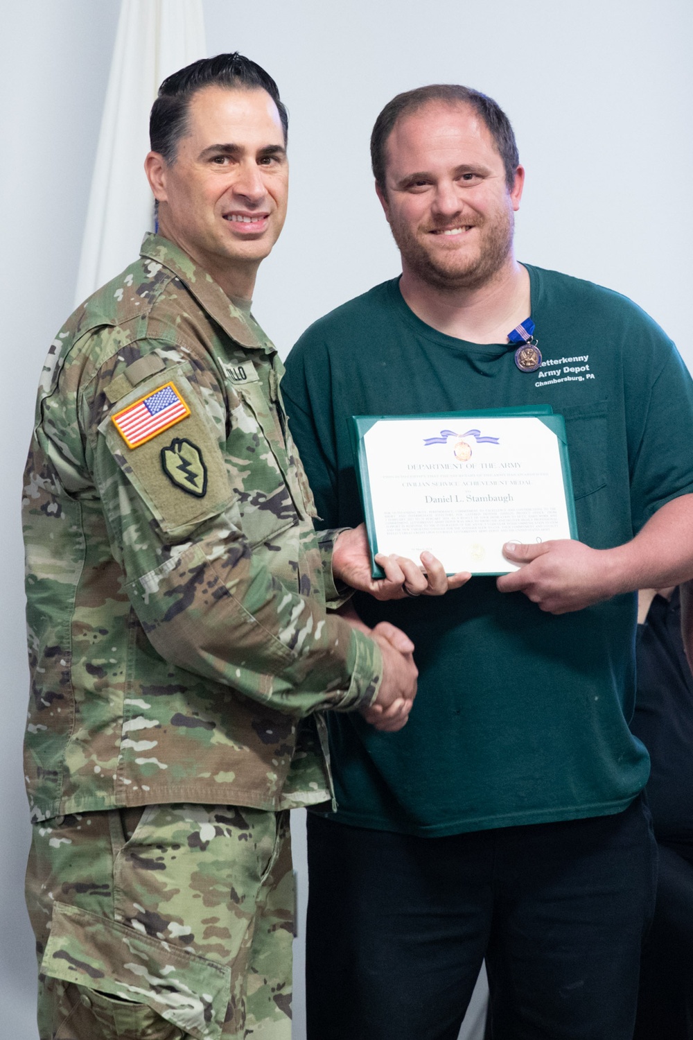 Depot leadership honors award recipients during town hall [Image 14 of 25]