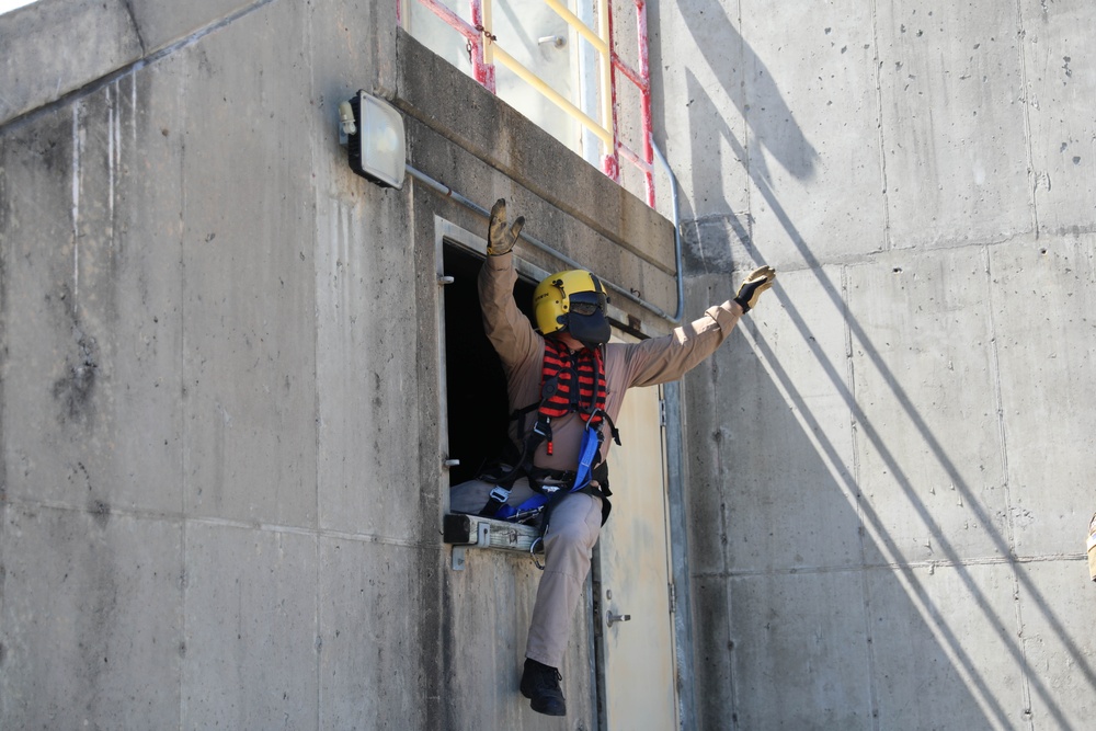 Hoist Training with the Conway Fire Department