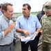 Corps of Engineers provides Louisiana Governor Jeff Landry tour of Old River Control Complex