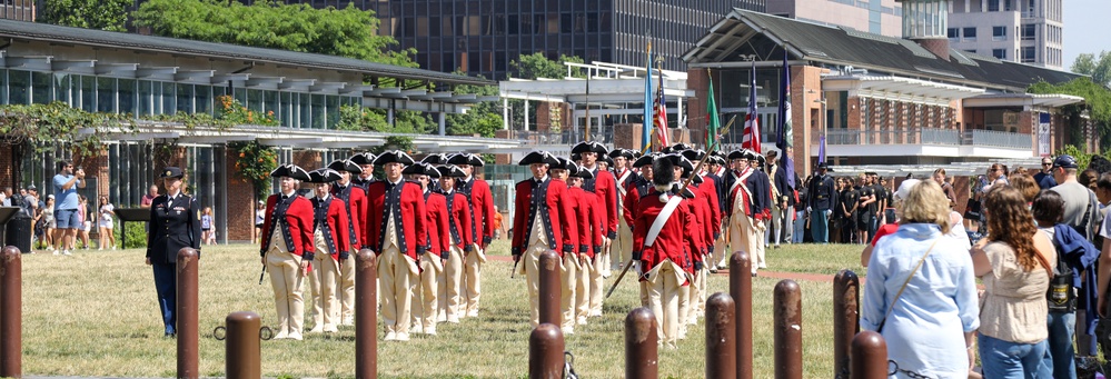 Army Reserve leader celebrates Flag Day, Army Birthday in Philadelphia