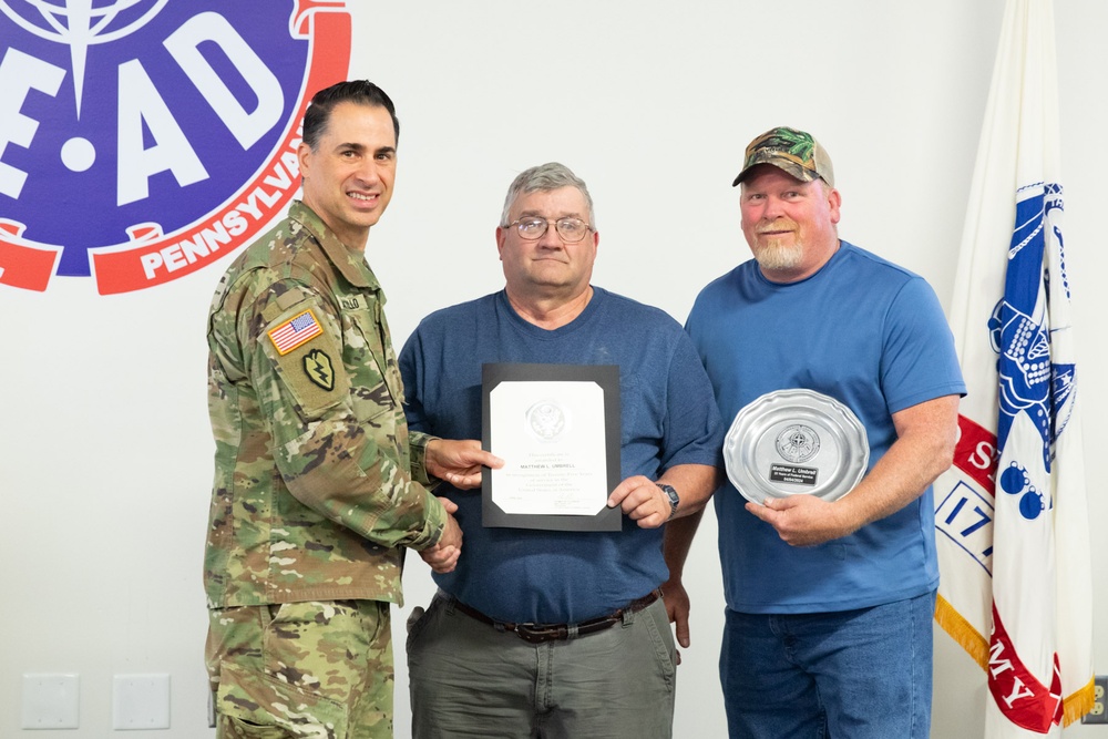 Depot leadership honors award recipients during town hall [Image 24 of 25]