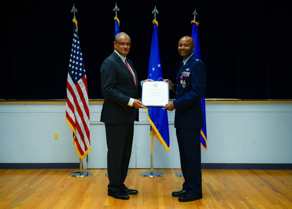 Col. Omar Colbert's Retirement Ceremony