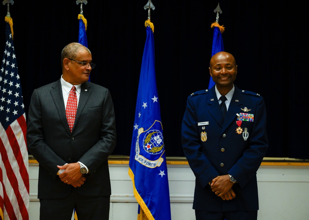 Col. Omar Colbert's Retirement Ceremony