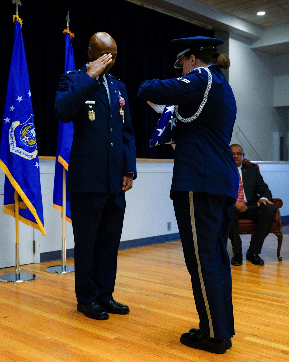 Col. Omar Colbert's Retirement Ceremony