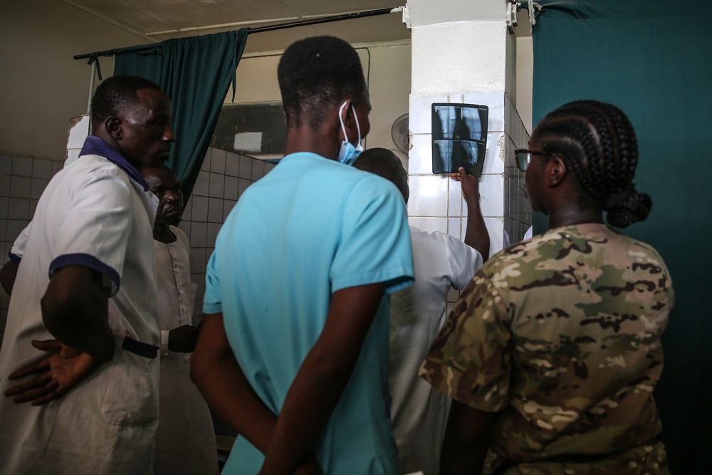 US, Chadian medical partners work together at the Central Hospital