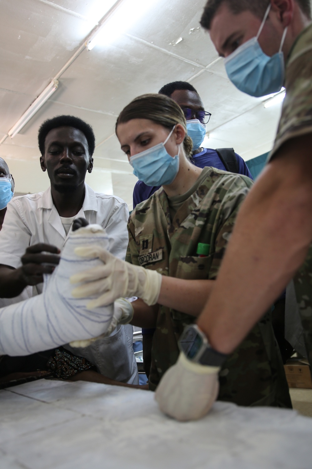 US, Chad medical partners work together at the Central Hospital