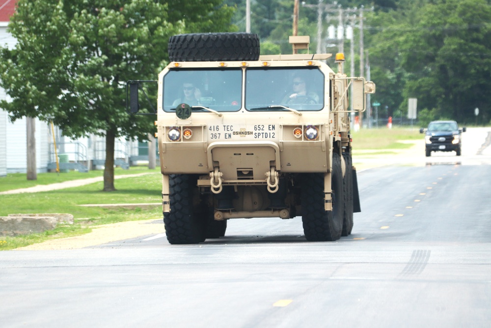 June 2024 training operations at Fort McCoy