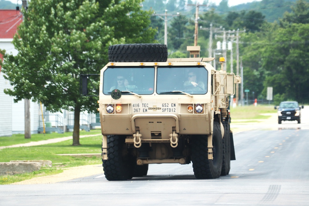 June 2024 training operations at Fort McCoy