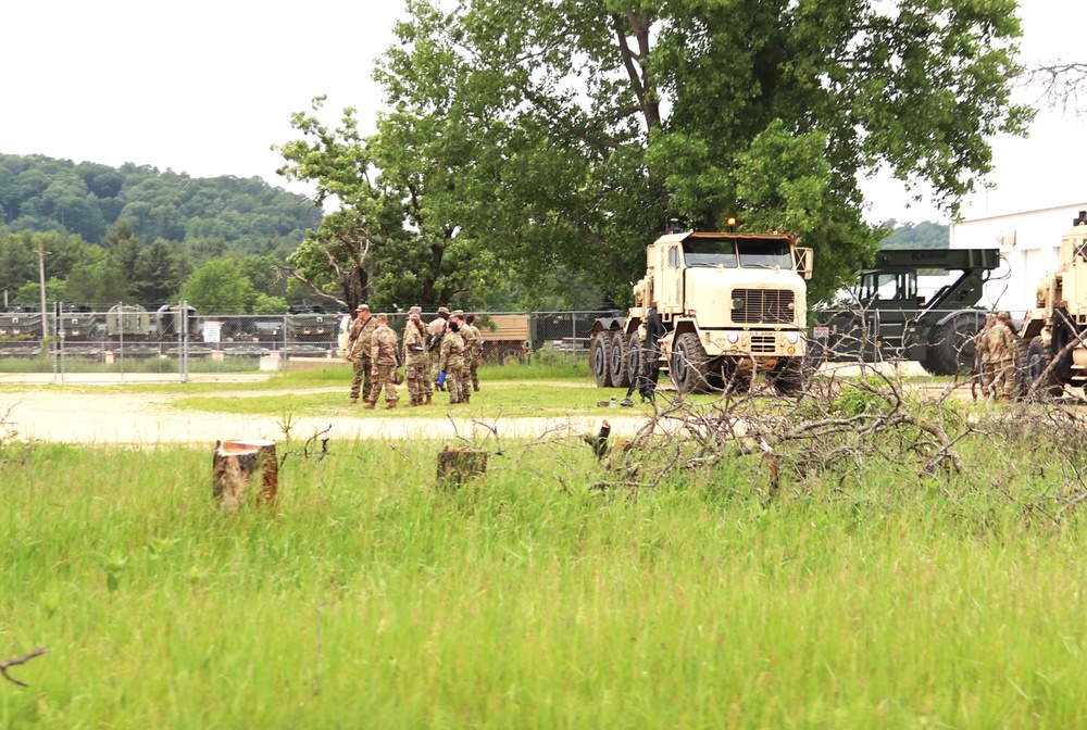 June 2024 training operations at Fort McCoy