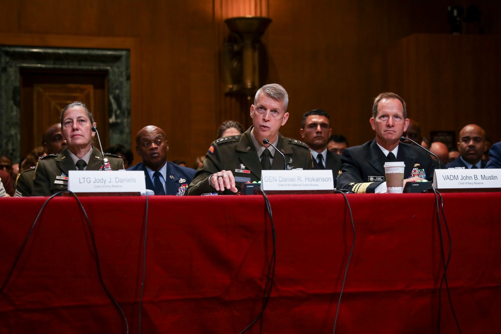 Hokanson testifies before Senate Appropriations Committee, Subcommittee on Defense
