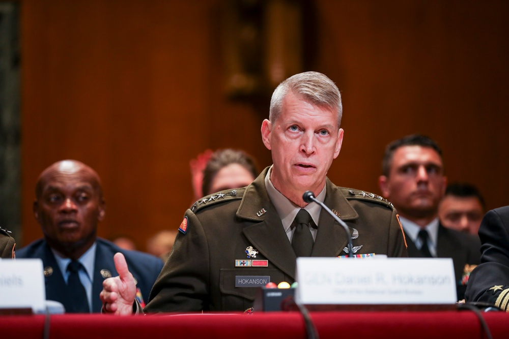 Hokanson testifies before Senate Appropriations Committee, Subcommittee on Defense
