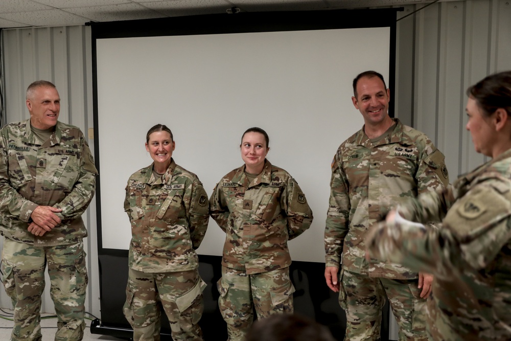 Wisconsin National Guard Leadership Visits Soldiers at JRTC Training in Louisiana