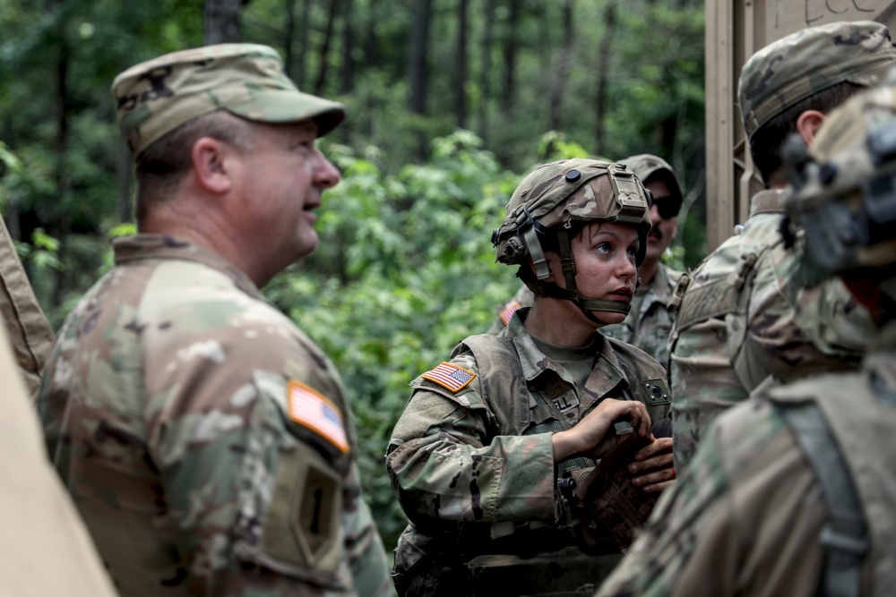 Wisconsin National Guard Leadership Visits Soldiers at JRTC Training in Louisiana