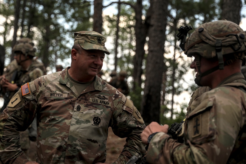 Wisconsin National Guard Leadership Visits Soldiers at JRTC Training in Louisiana