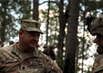 Wisconsin National Guard Leadership Visits Soldiers at JRTC Training in Louisiana